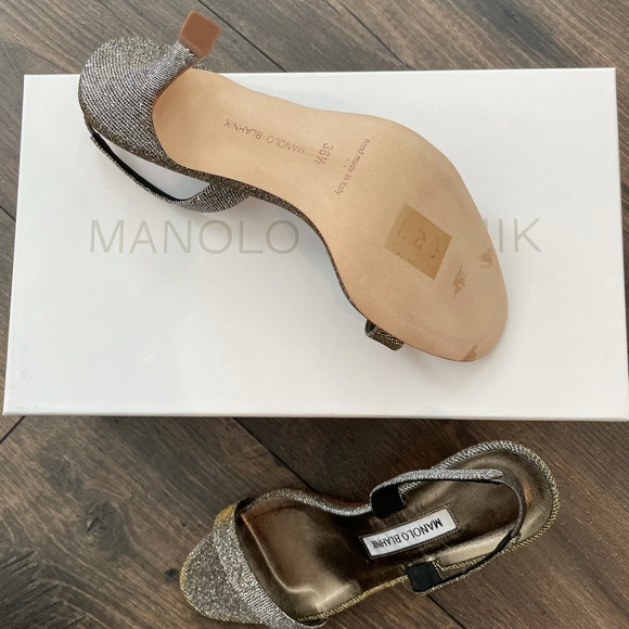 Manolo Blahnik Slingback Heels - Picture 3 of 5